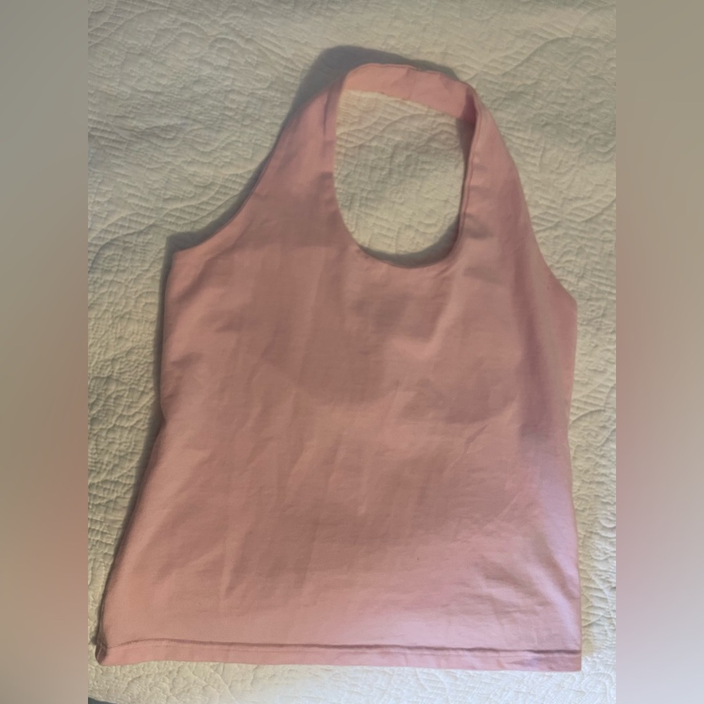 Pink Halter Top